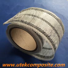 8cm Breite 200G / M2 Carbon Fiberglas Hybrid Tape